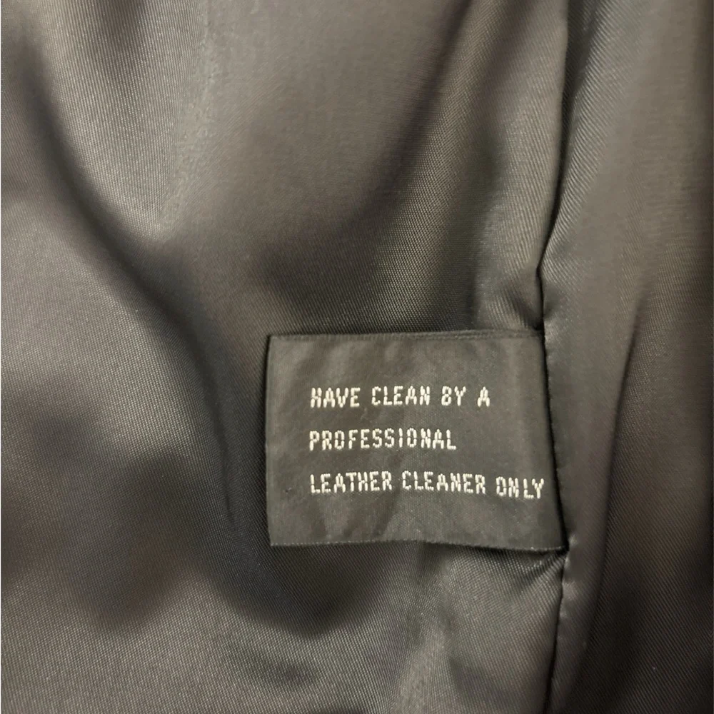 VTG 80s Leather Blazer by Tibor - Picture 6 of 10